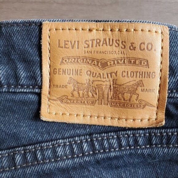 Levi's Black Wedgie Button Fly Jeans Size 25 - Picture 8 of 9